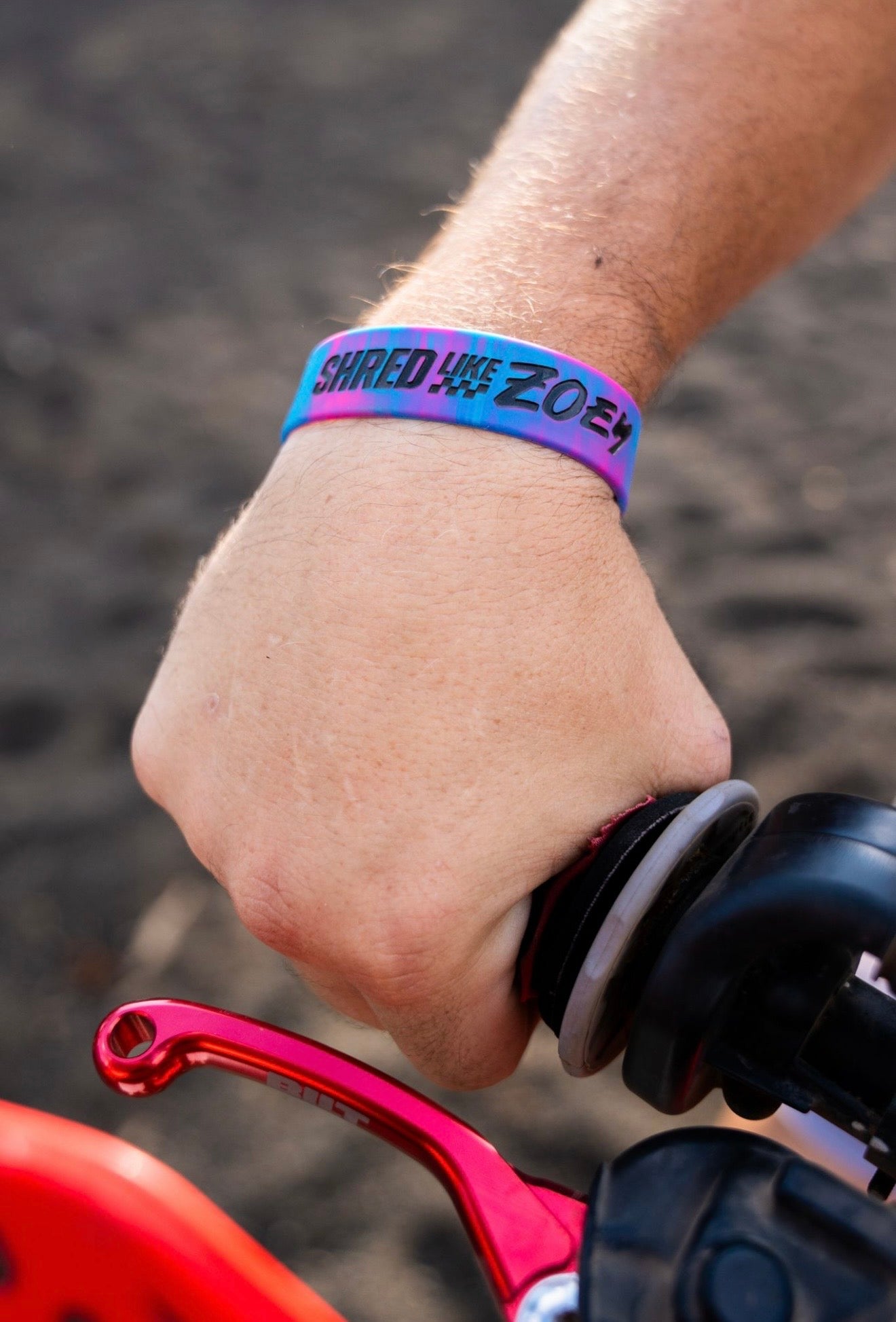 SLZ Legacy Wristband – Pink/Blue