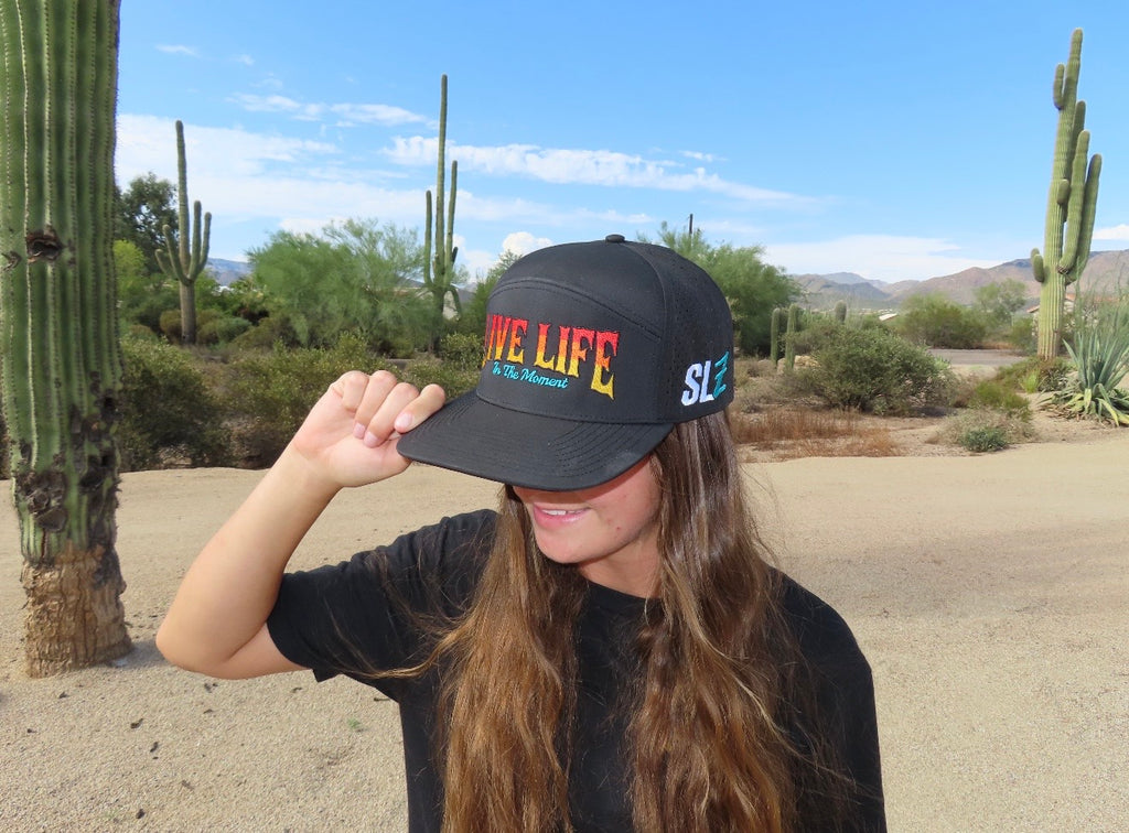 Live Life in the Moment Embroidered Hydro Hat