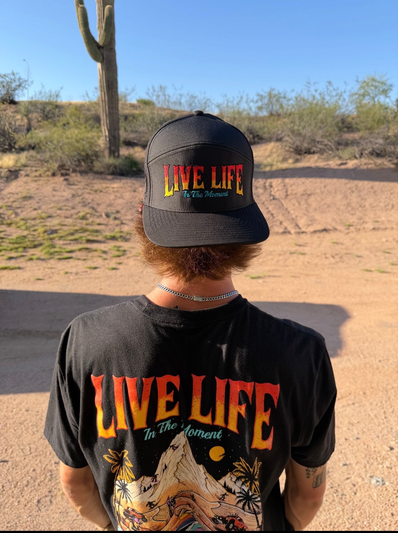 Live Life in the Moment Embroidered Hydro Hat