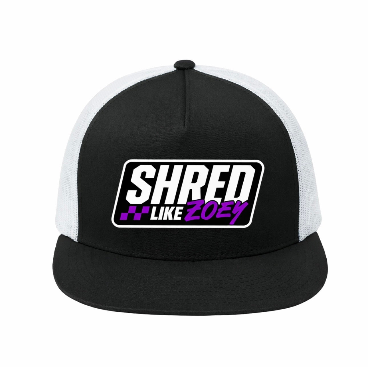 OG Flat Bill Patch Hat - Black/Purple