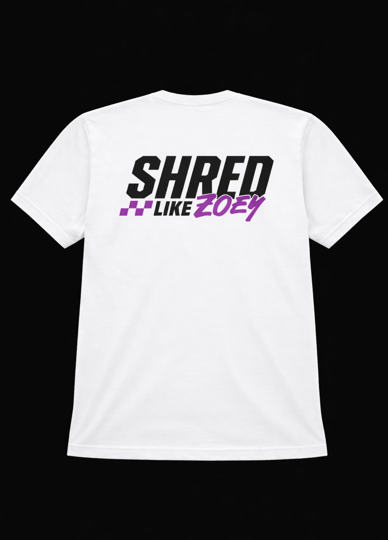 OG Tee purple and black logo