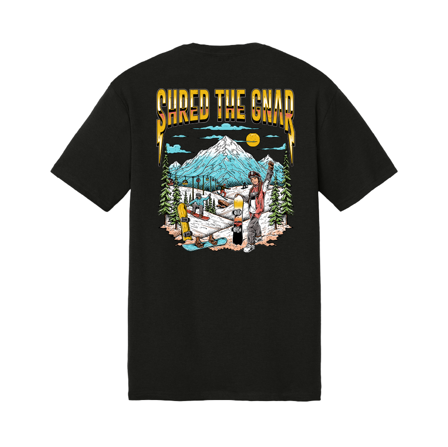 Limited Edition “Shred the Gnar” Snow Tee