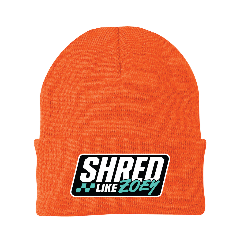 Patch Beanie - Black/Teal