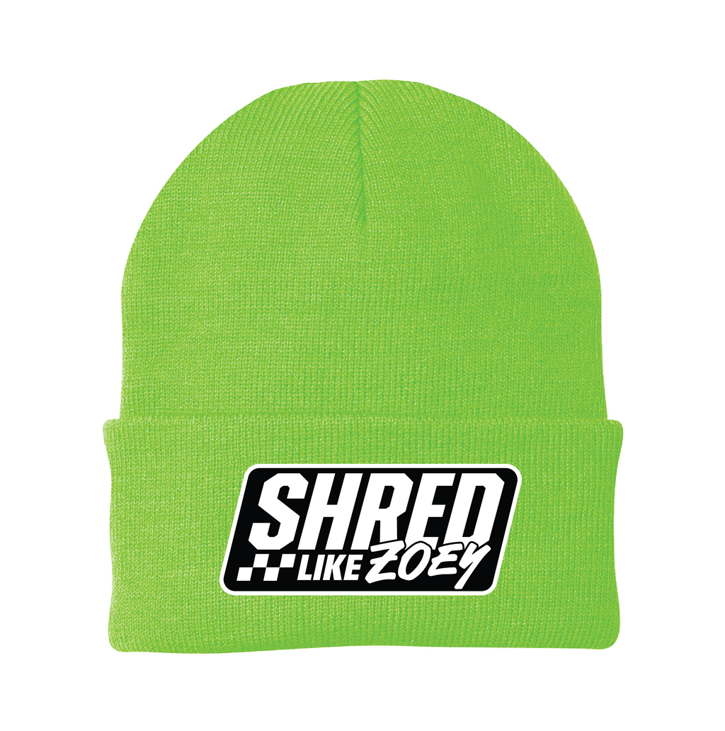 Patch Beanie - Black/White