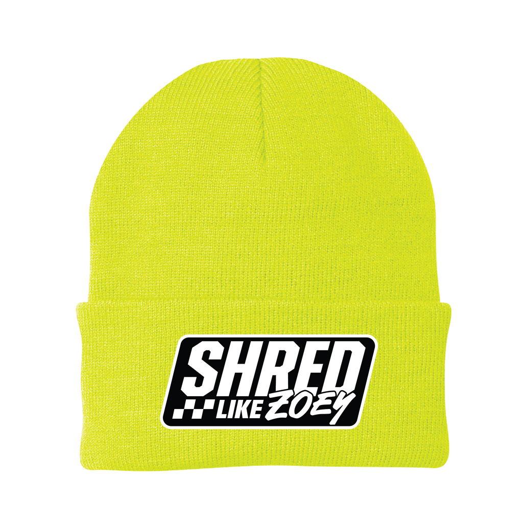 Patch Beanie - Black/White