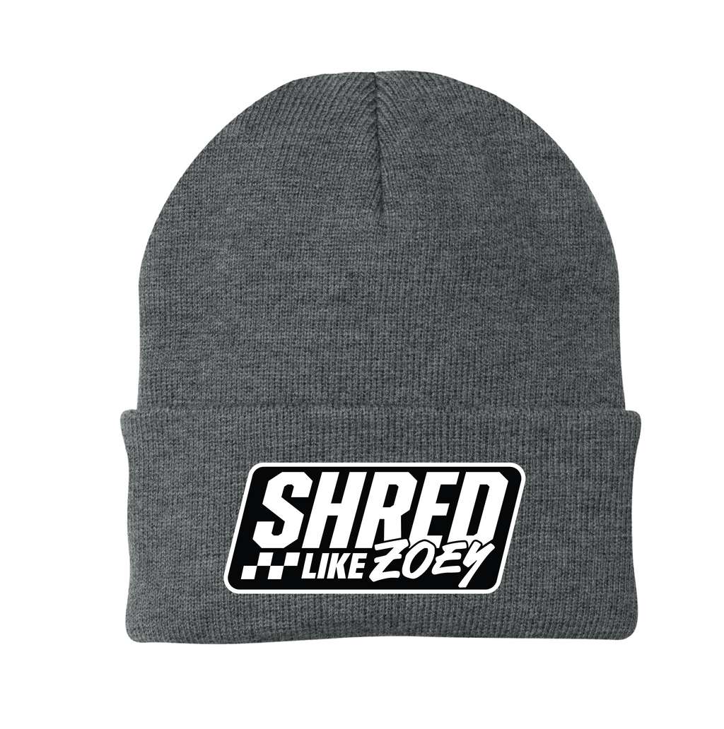 Patch Beanie - Black/White