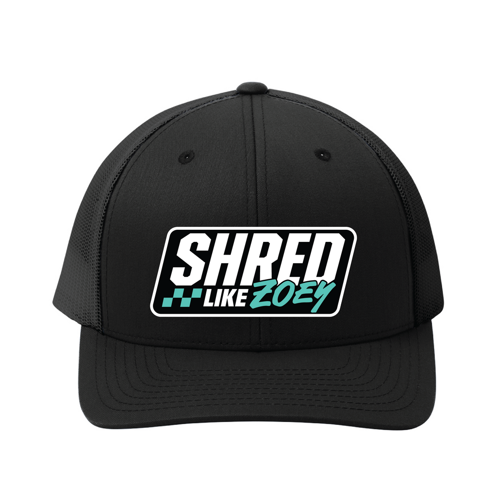 OG Curved Bill Patch Hat - Black/Teal