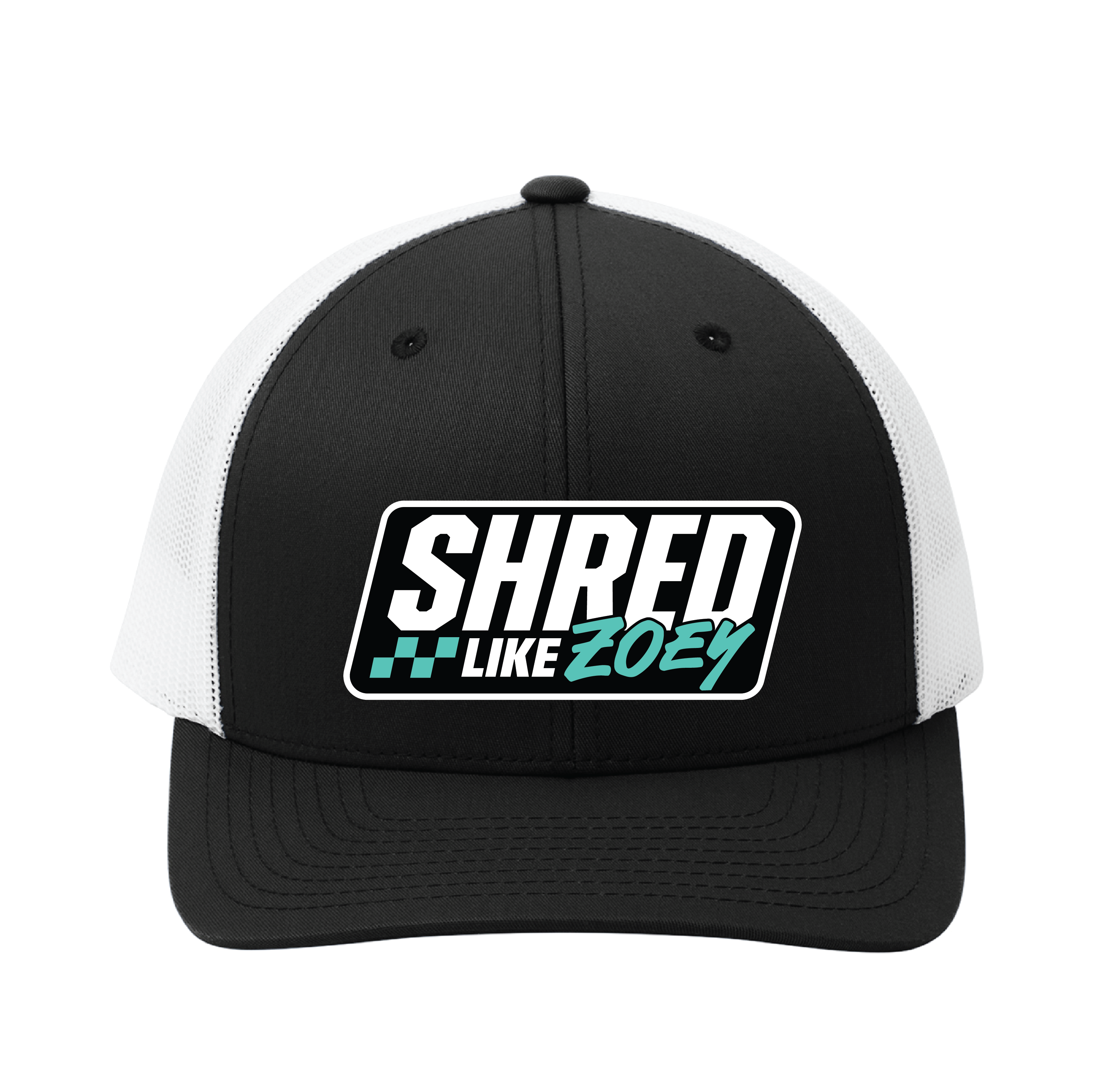 OG Curved Bill Patch Hat - Black/Teal