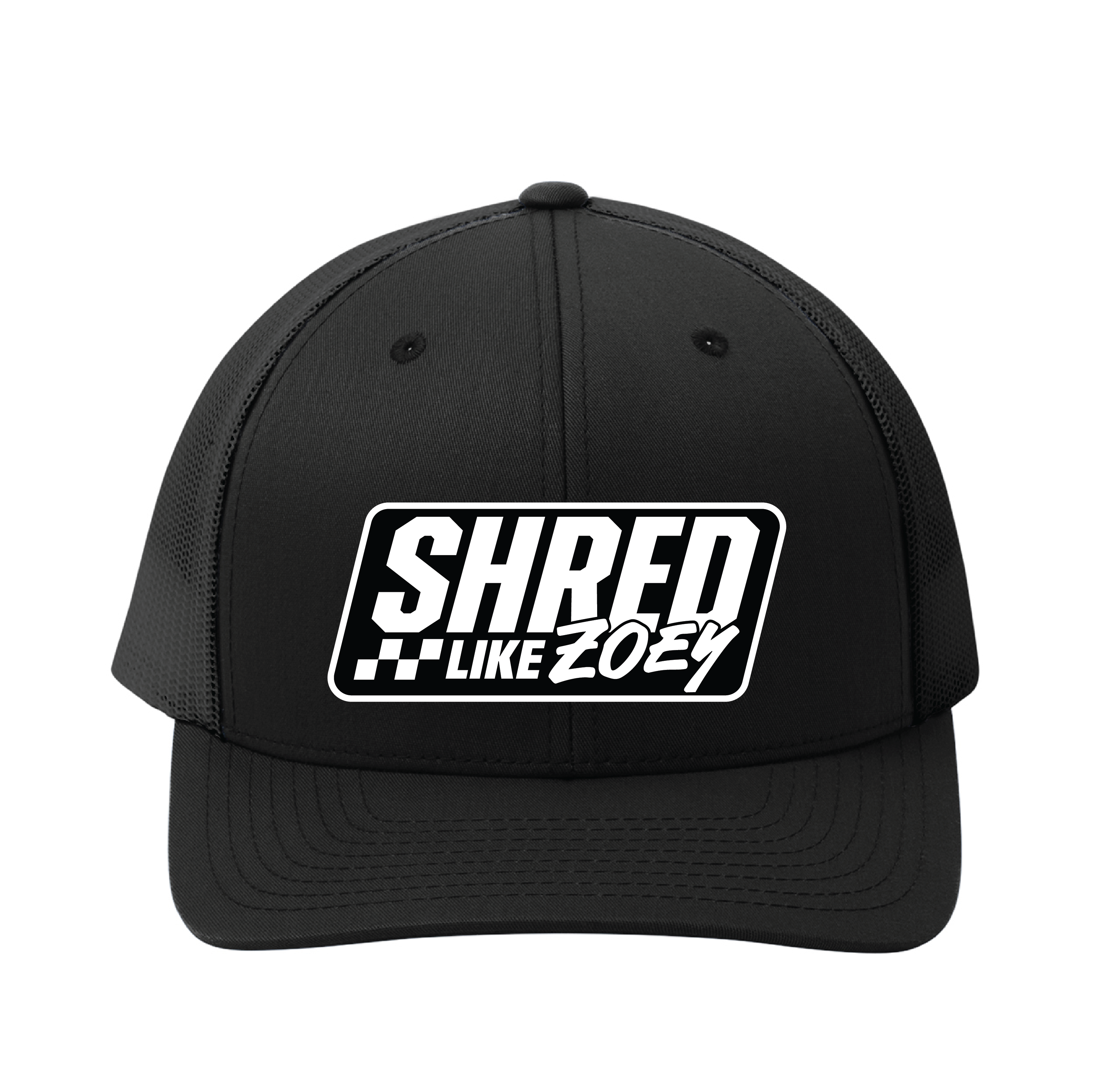 OG Curved Bill Patch Hat - Black/White