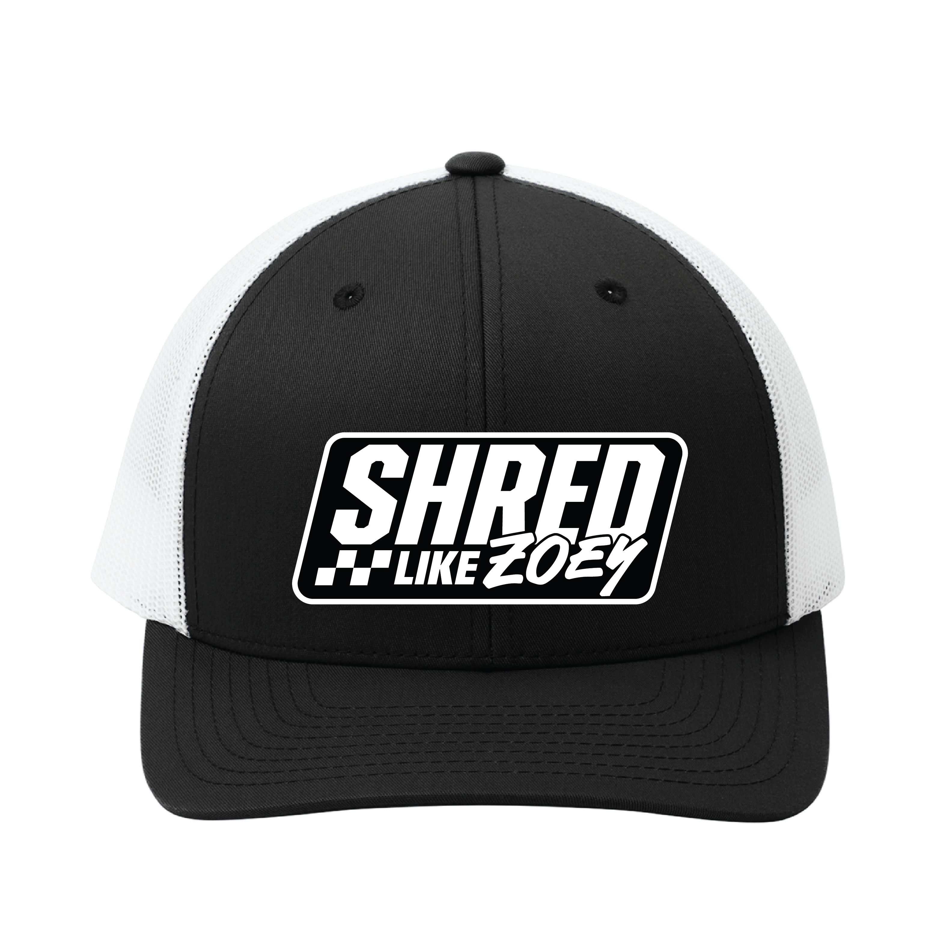 OG Curved Bill Patch Hat - Black/White