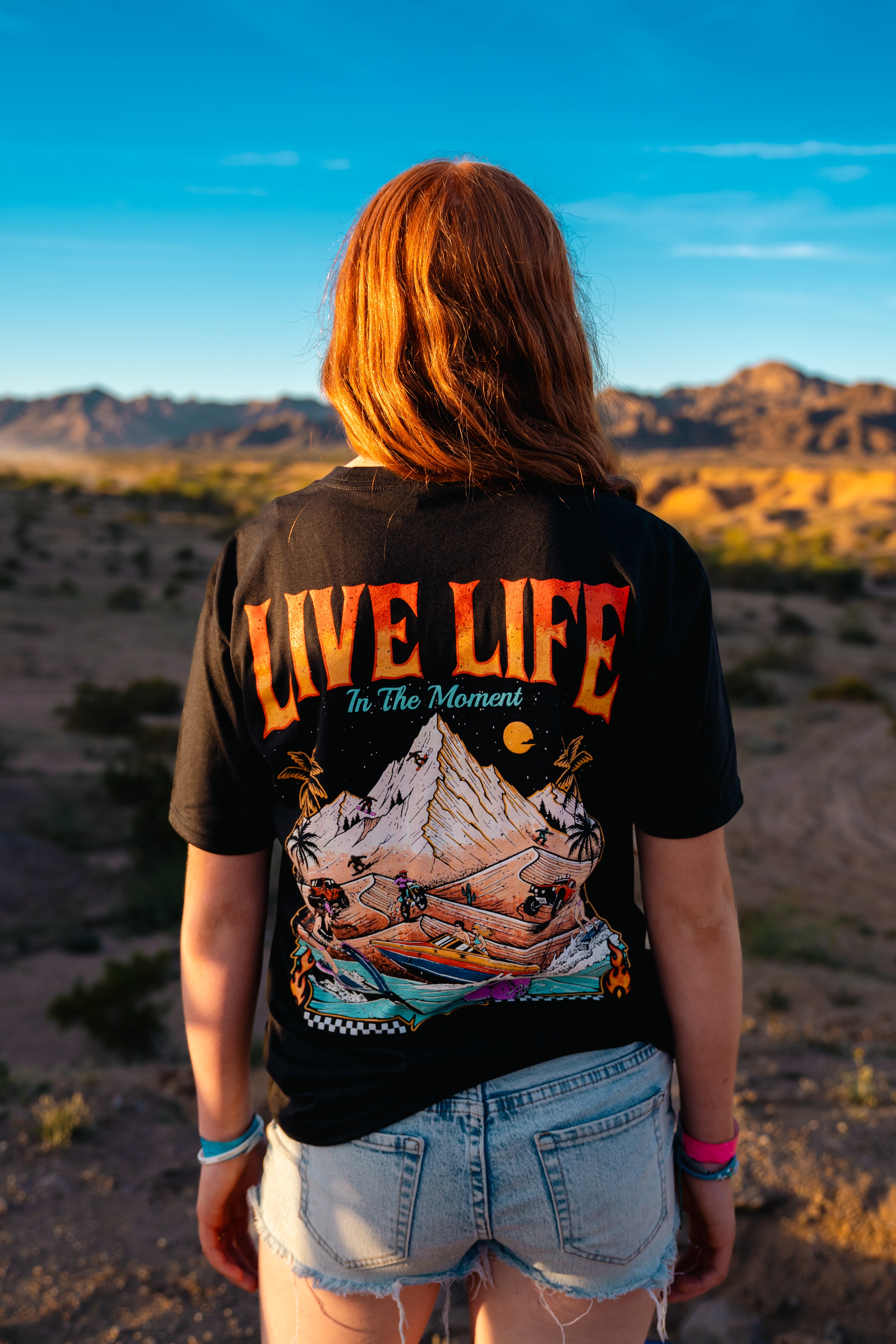 “Live Life In The Moment” Tee