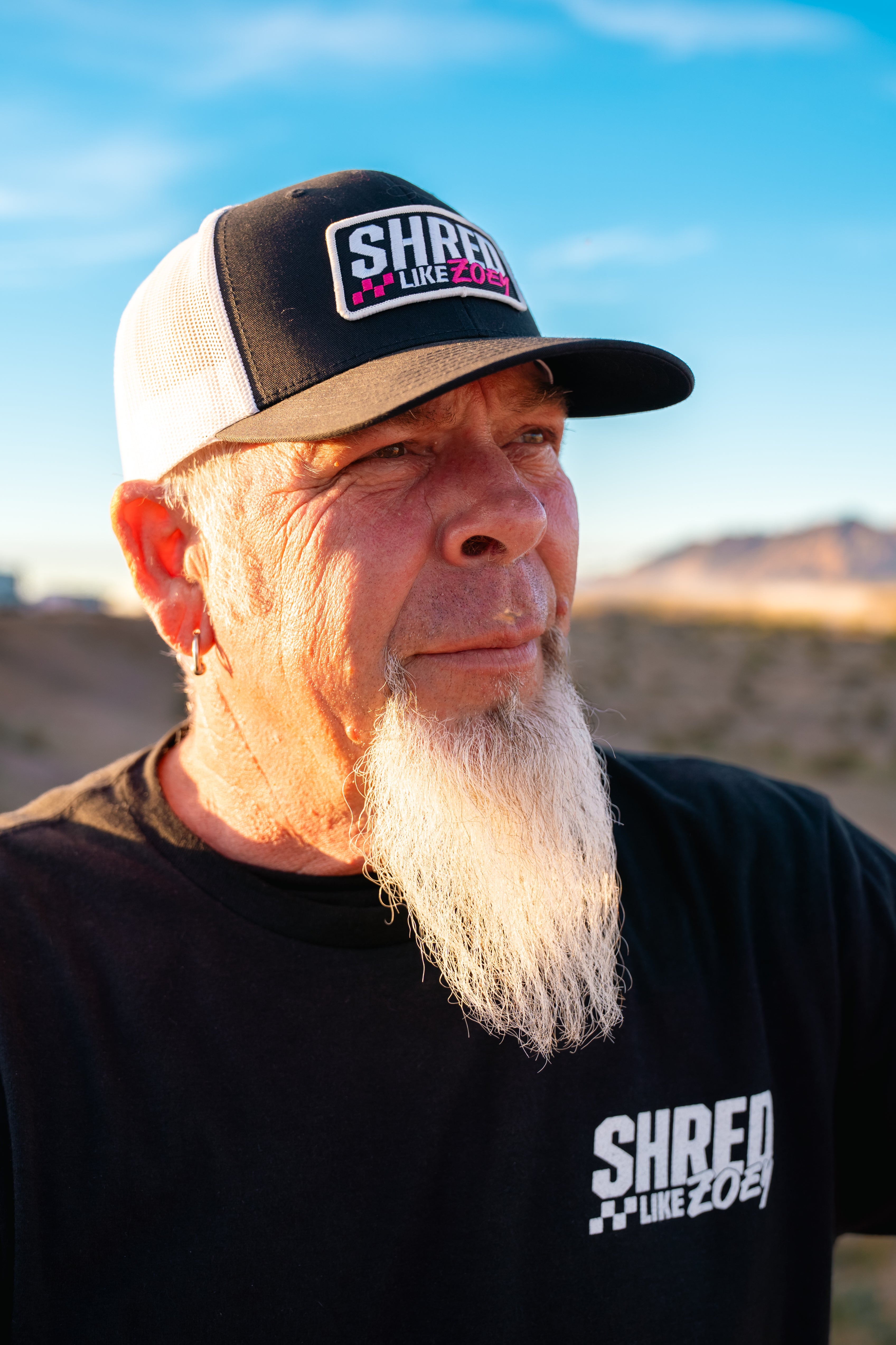 OG Curved Bill Patch Hat - Black/Pink