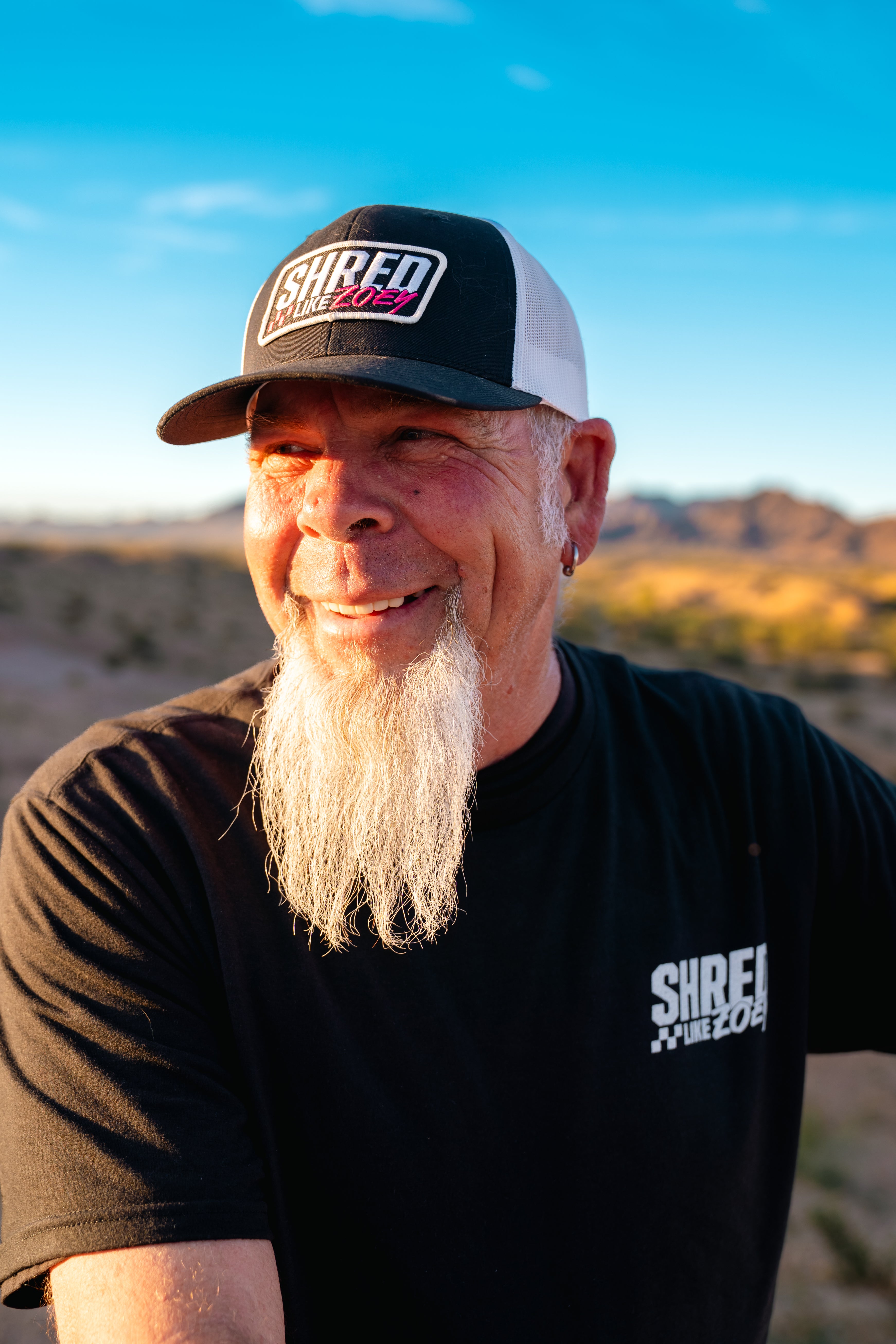 OG Curved Bill Patch Hat - Black/Pink