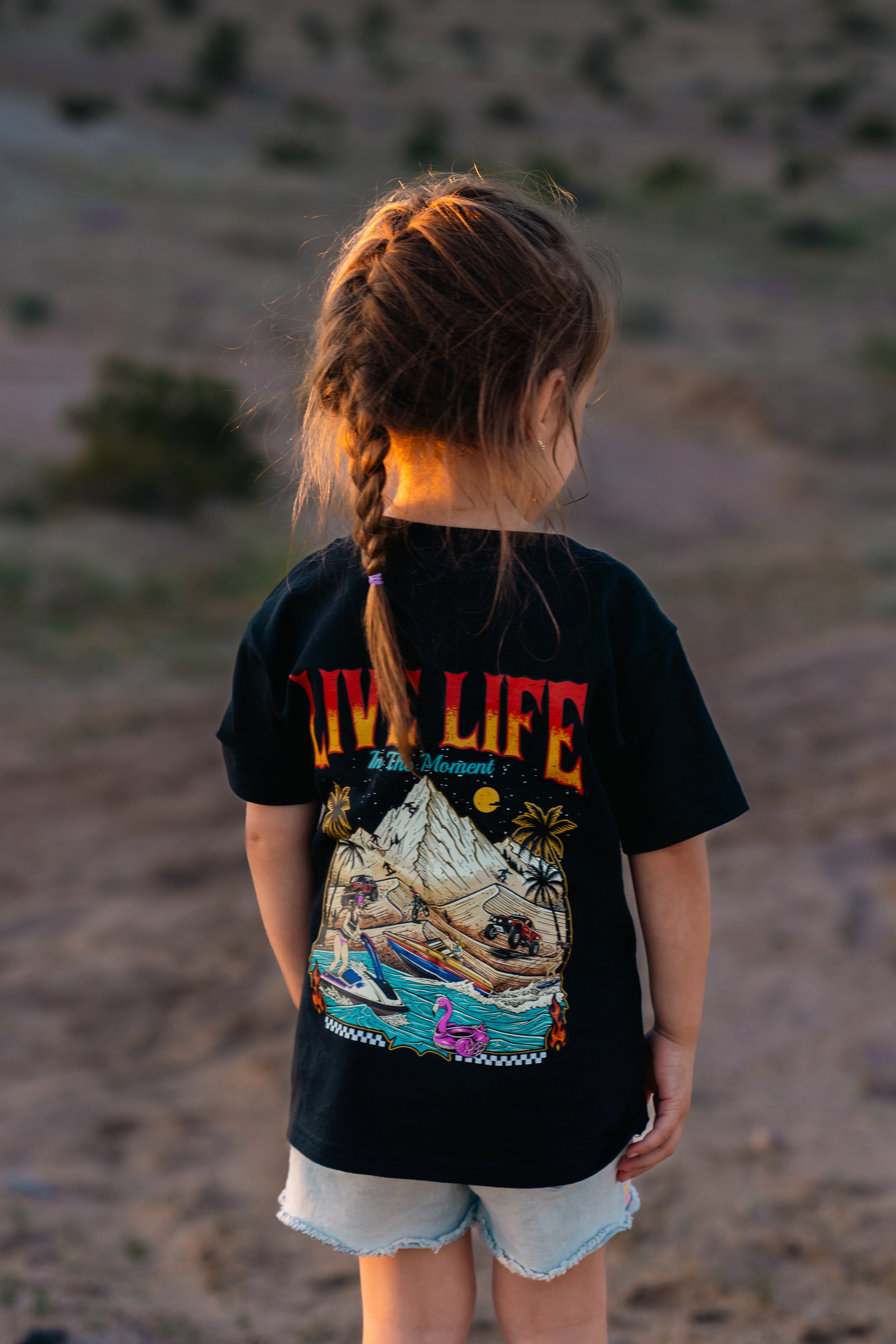 "Live Life In The Moment" Tee - Toddler and Youth Sizes