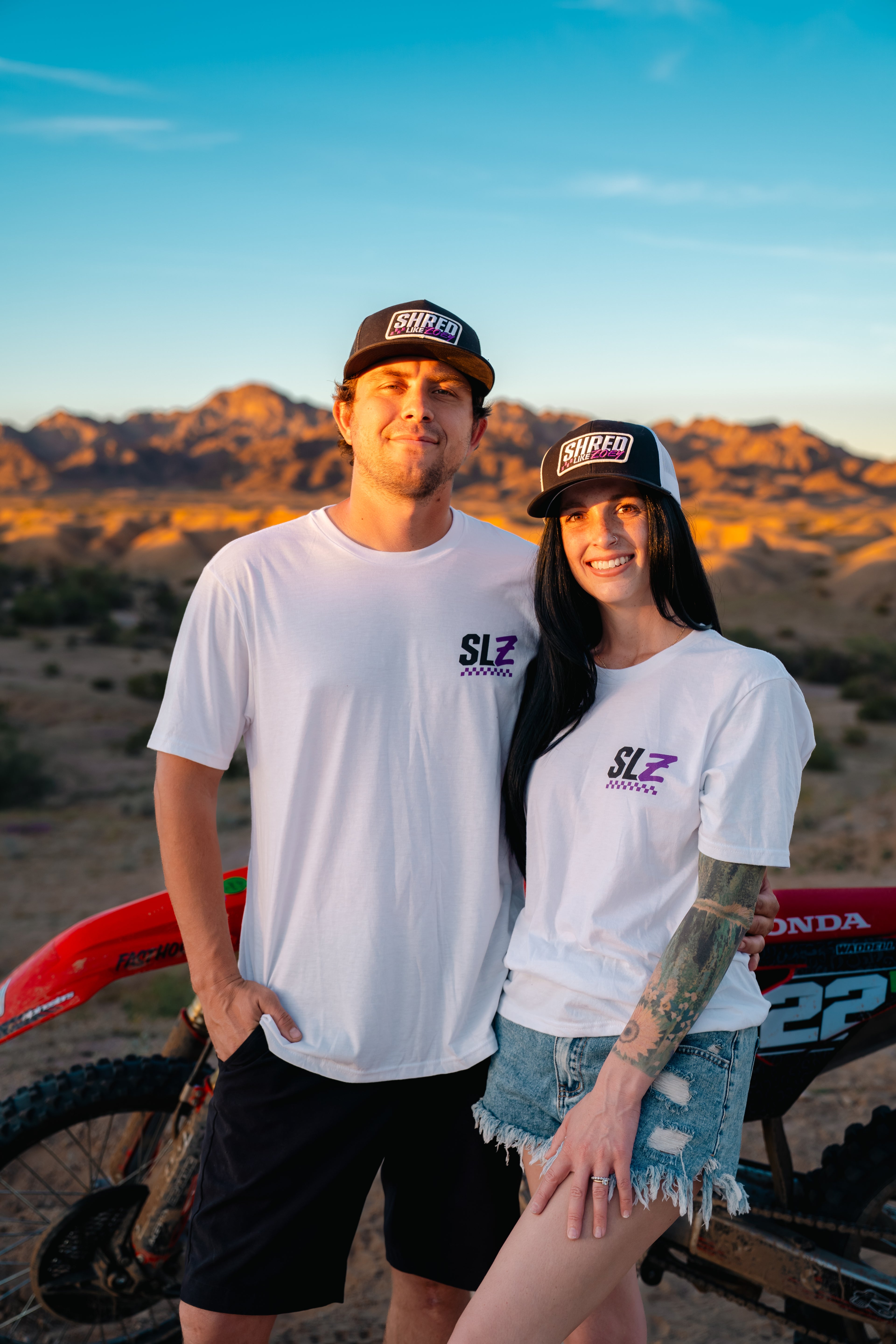 OG Tee purple and black logo