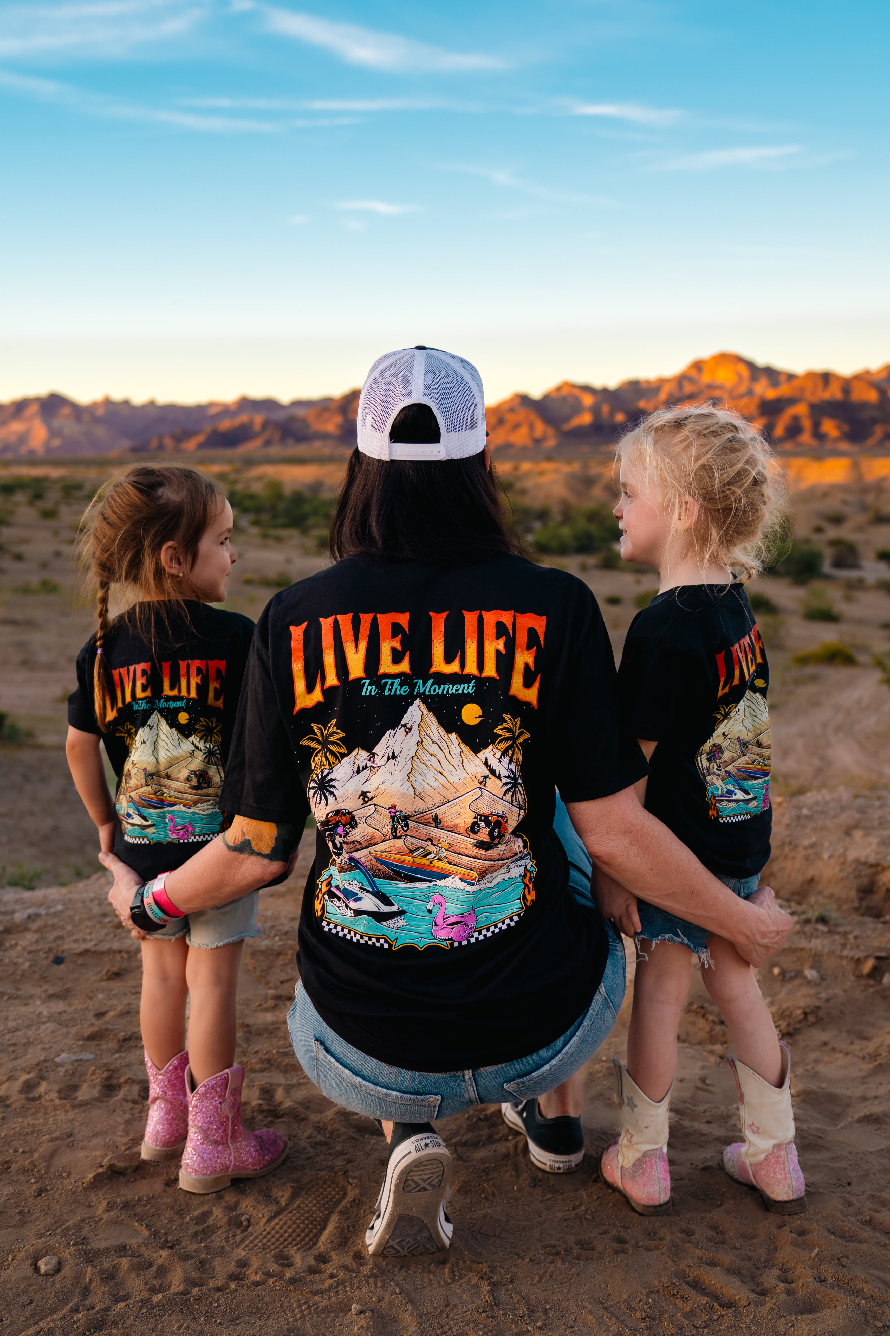 "Live Life In The Moment" Tee - Toddler and Youth Sizes