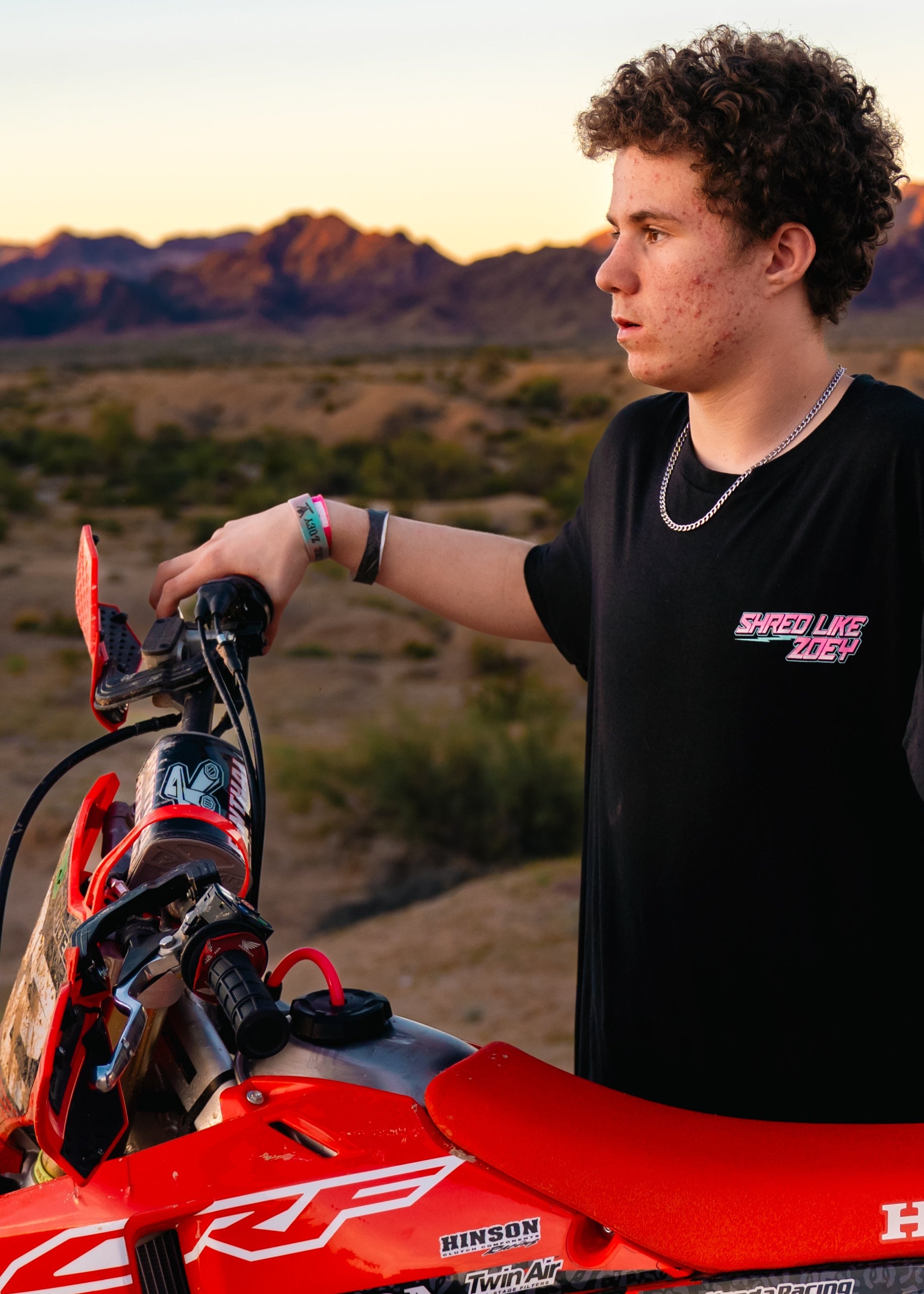 "Bridge to the Desert" Moto Tee- Toddler and Youth Sizes