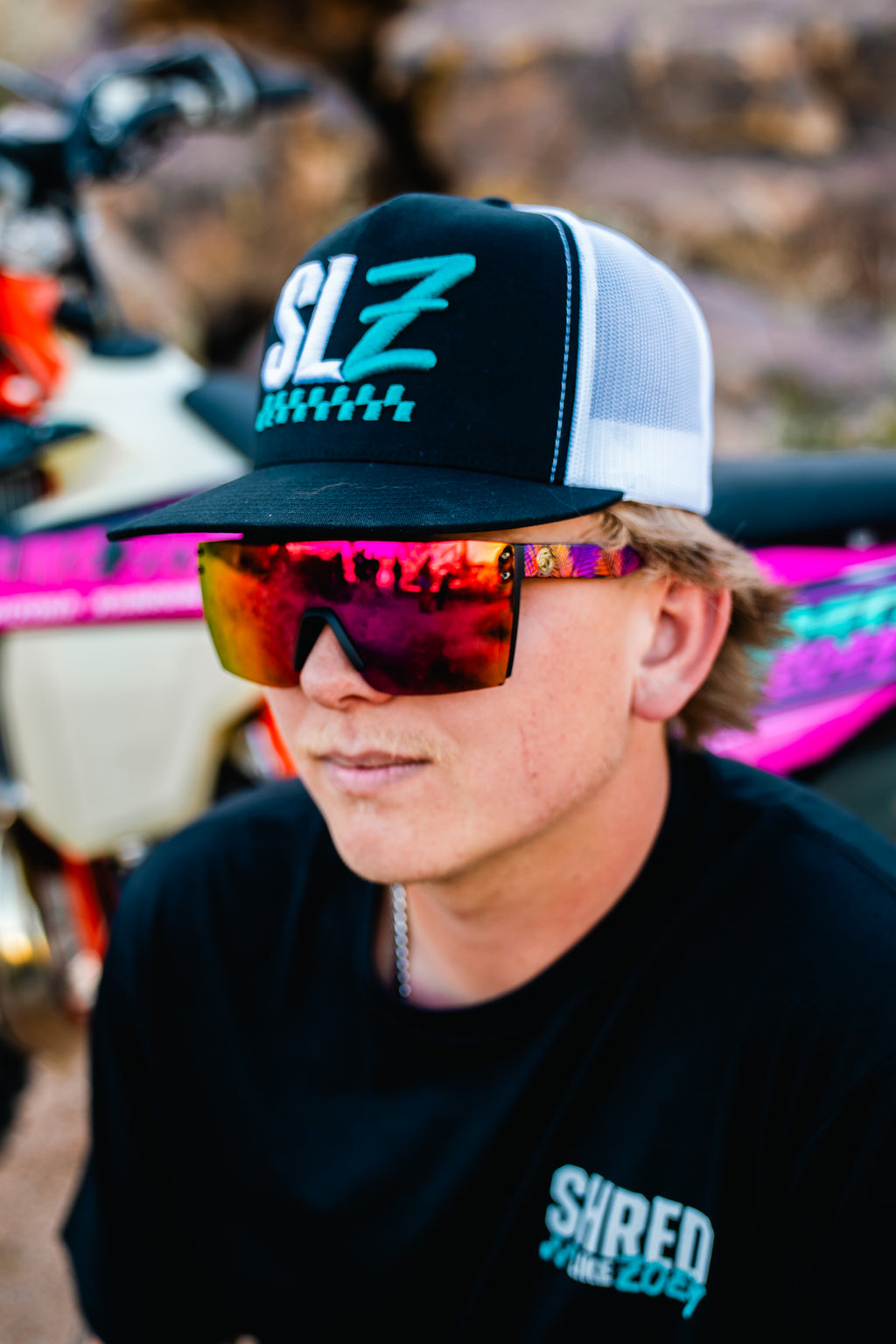 Puff Embroidery SLZ Flat Bill Hat