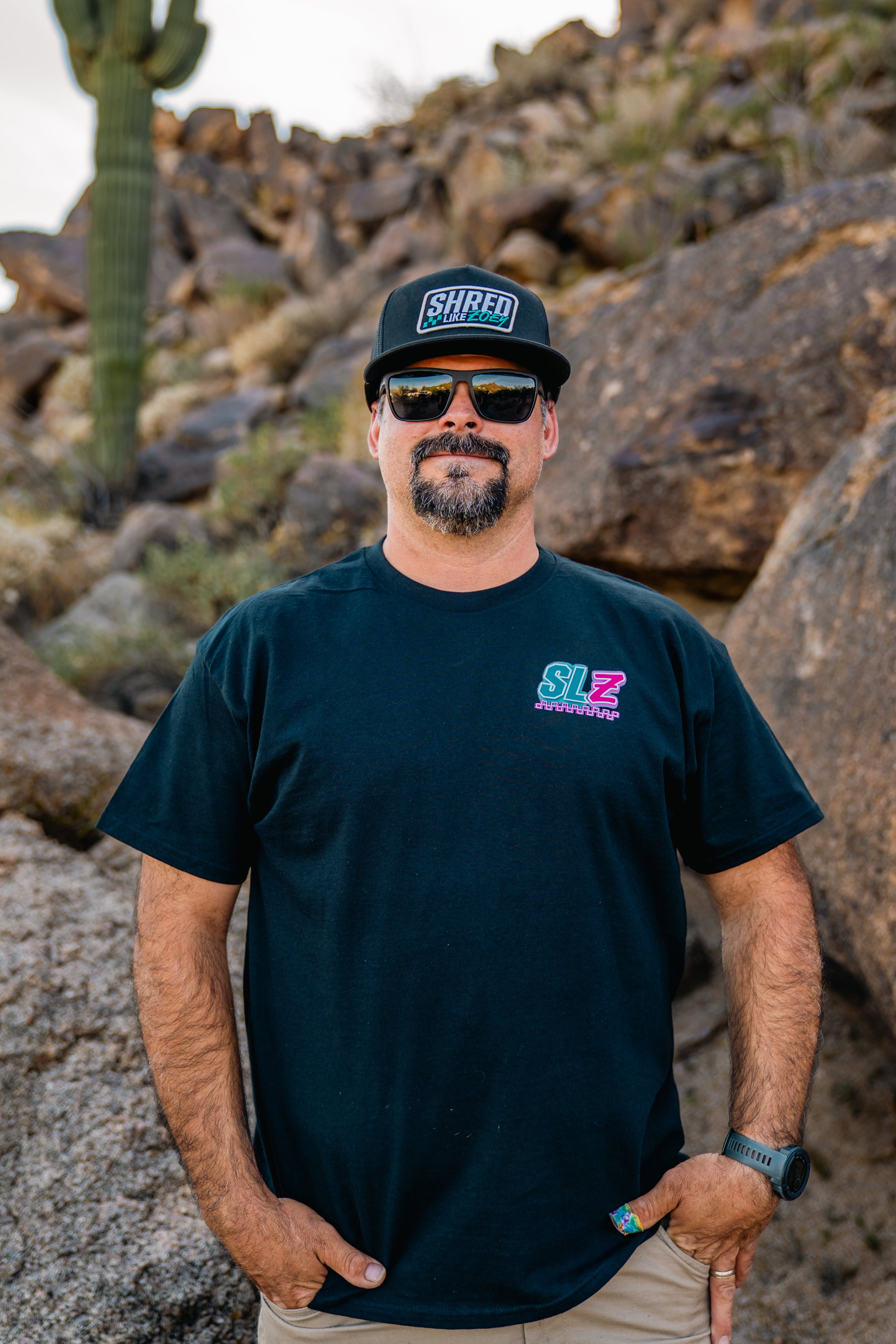 Neon Logo Tee – Shred Like Zoey