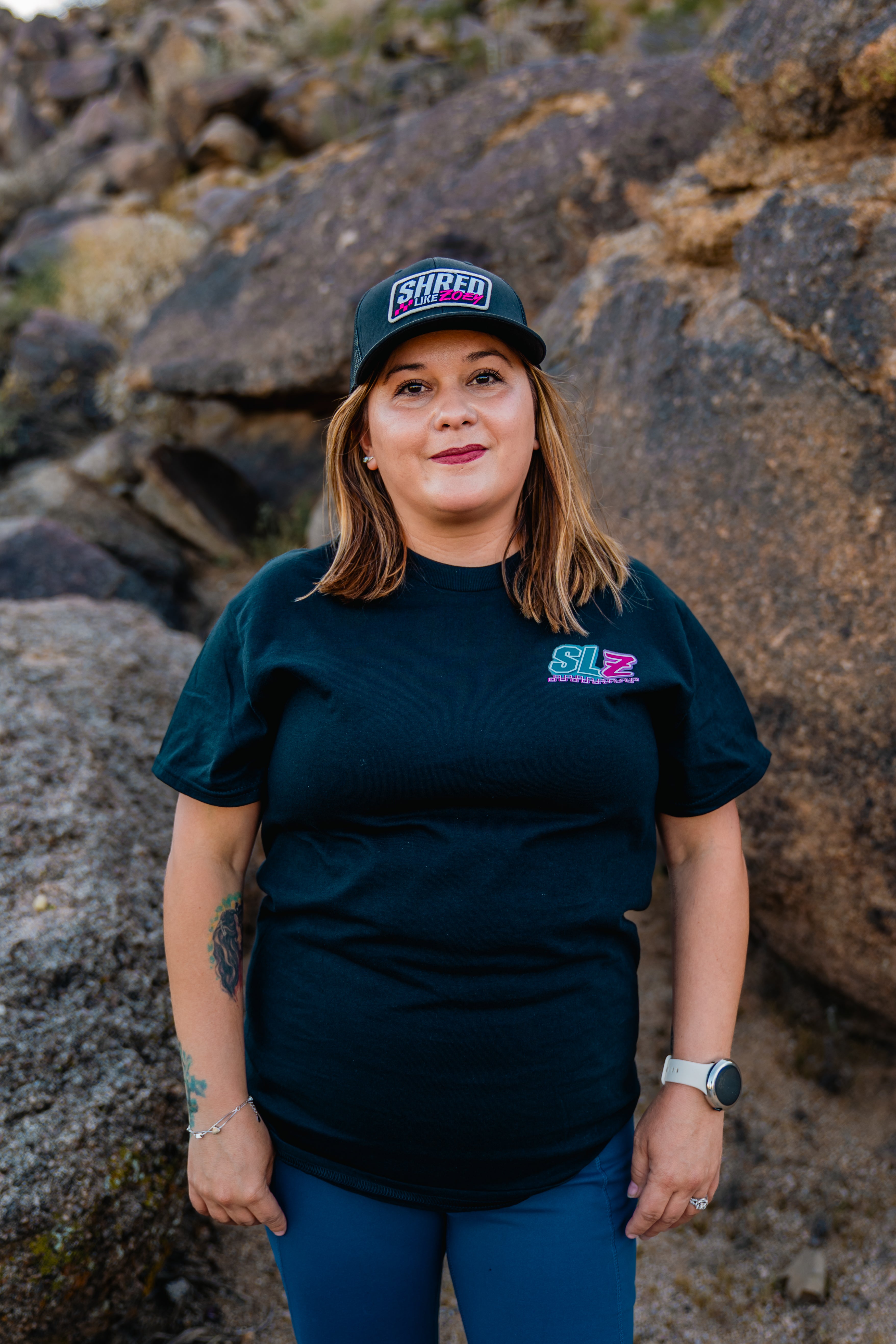 Neon Logo Tee – Shred Like Zoey
