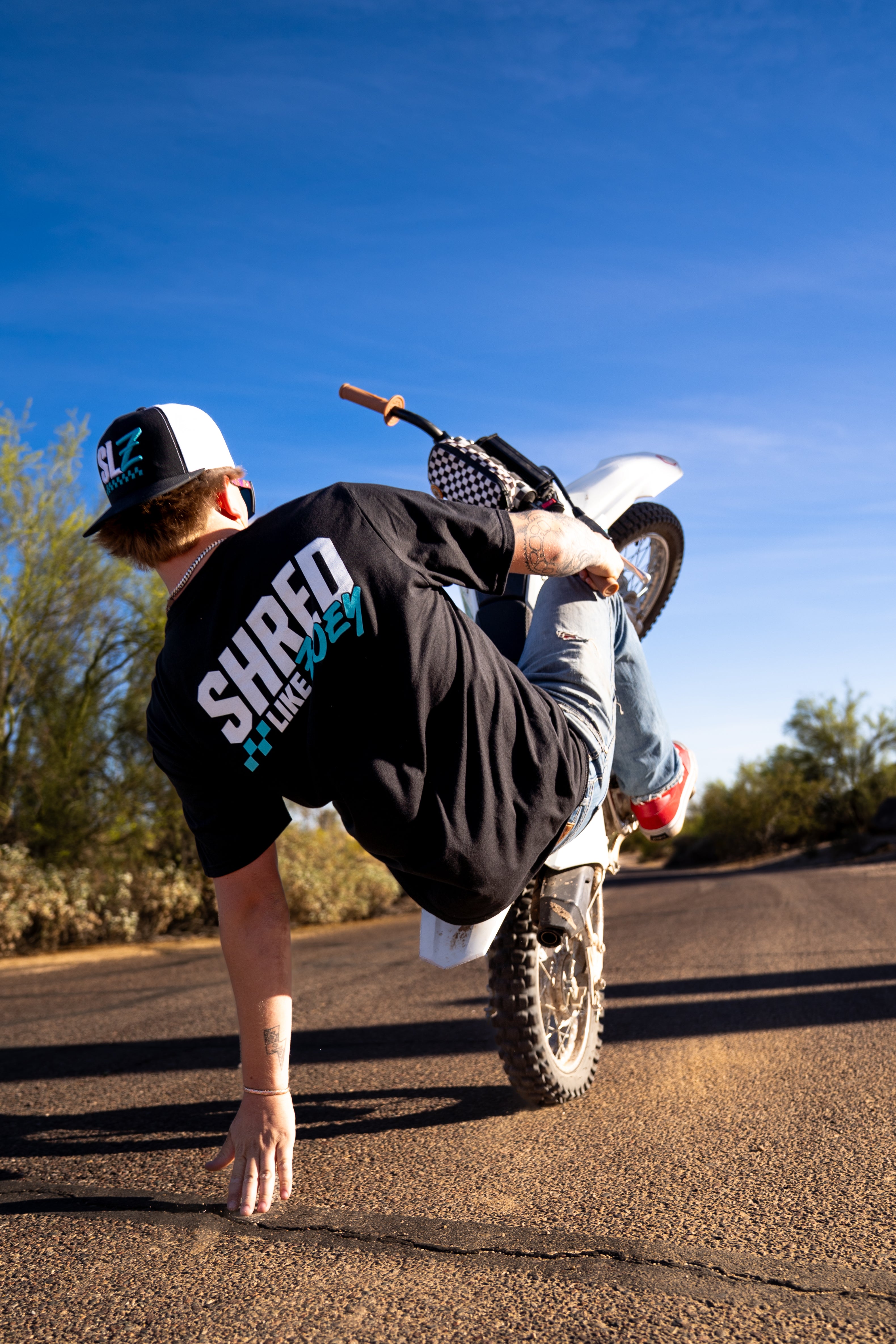 Puff Embroidery SLZ Flat Bill Hat